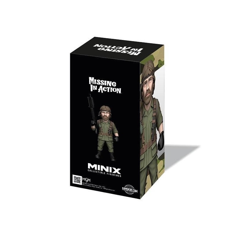 PORTES DISPARUS - Chuck Norris - Figurine Minix 12cm 