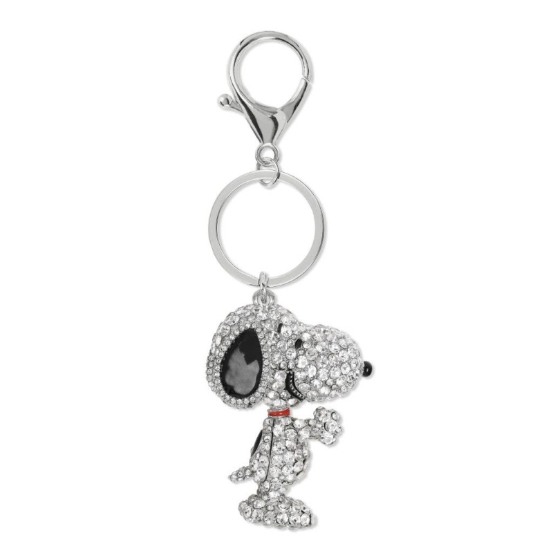 SNOOPY - Serti de Pierres - Porte-Clés 3D 