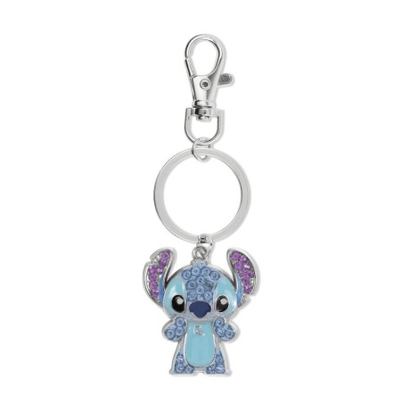 STITCH - Serti de Pierres - Porte-Clés 