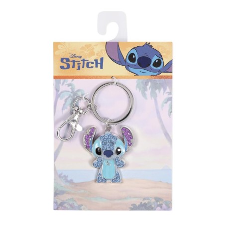 STITCH - Serti de Pierres - Porte-Clés 