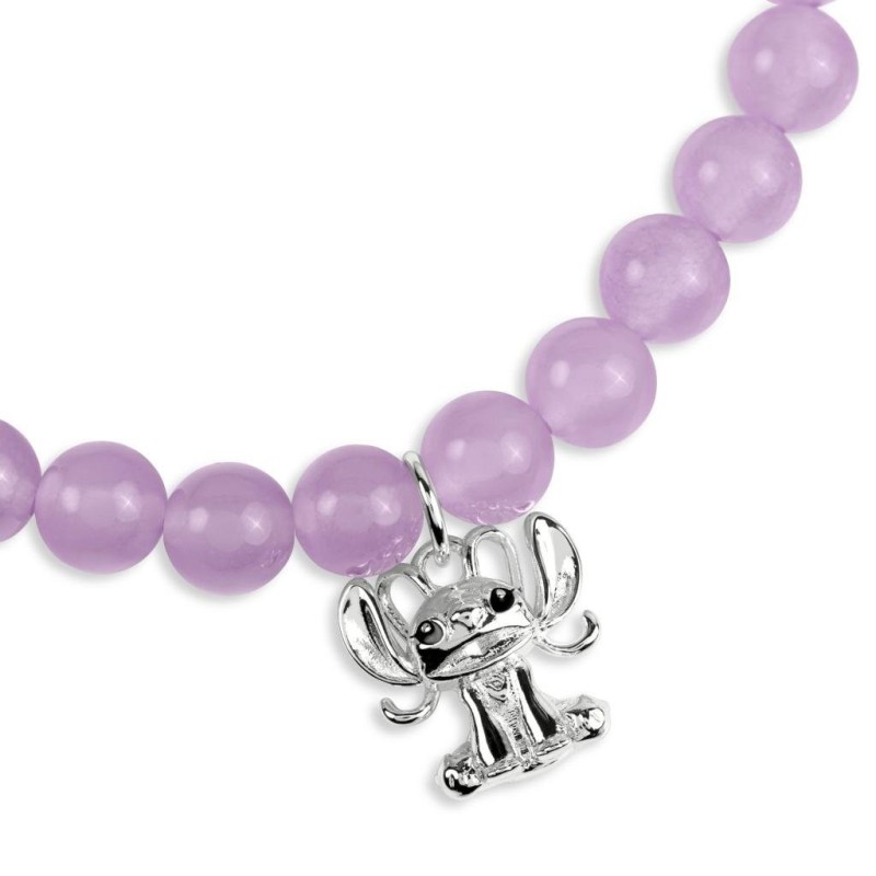 ANGEL - Bracellet en Perles + Charme - Laiton Plaqué 