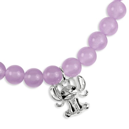 ANGEL - Bracellet en Perles + Charme - Laiton Plaqué 