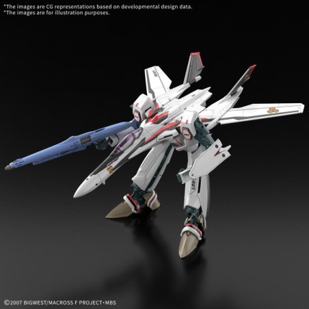 MACROSS - HG 1/100 VF-25F Messiah Valkyrie Alto Custom - Model Kit 