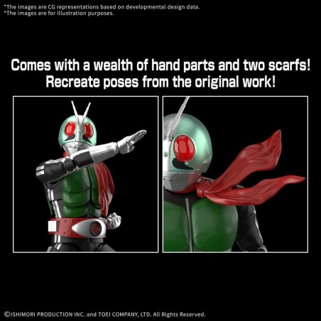 KAMEN RIDER - Figure-rise Standard Masked Rider 1 - Model Kit 
