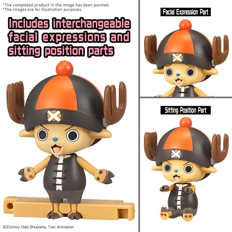 ONE PIECE- Chopper Robo Supper 4&5 Kung Fu ...& Walk Hopper -Model Kit 