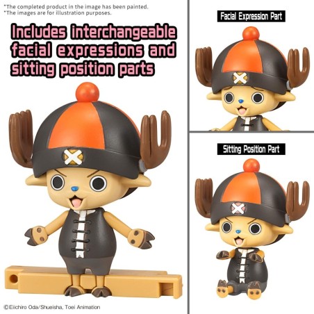 ONE PIECE- Chopper Robo Supper 4&5 Kung Fu ...& Walk Hopper -Model Kit 