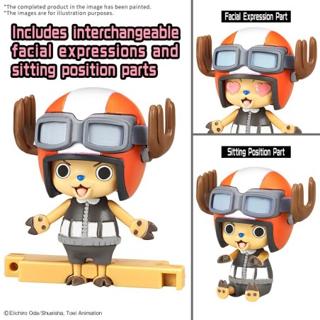 ONE PIECE- Chopper Robo Supper 4&5 Kung Fu ...& Walk Hopper -Model Kit 