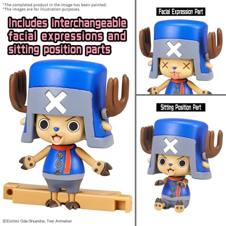 ONE PIECE- Chopper Robo Supper 2&3 Heavy Armor & Horn Dozer -Model Kit 