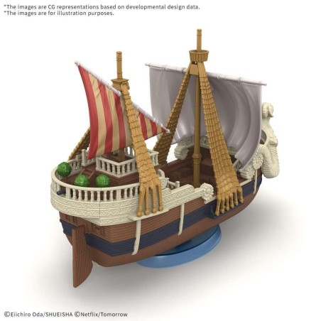 ONE PIECE - Grand Ship Collection Going Merry "Netflix" - Model Kit 