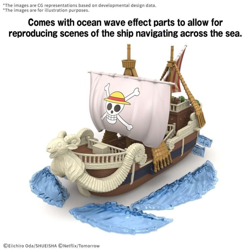 ONE PIECE - Grand Ship Collection Going Merry "Netflix" - Model Kit 