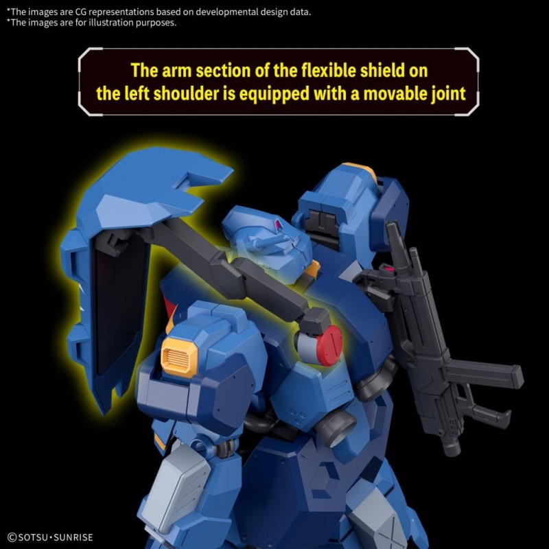 GUNDAM - HG 1/144 Gustav Karl Type-00 - Model Kit 