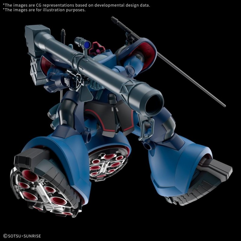 GUNDAM - HG 1/144 Challia's Rick Dom (GQ) - Model Kit 