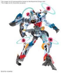 GUNDAM - HG 1/144 GQuuuuuuX (Endymion Unit Awakened) - Model Kit  2
