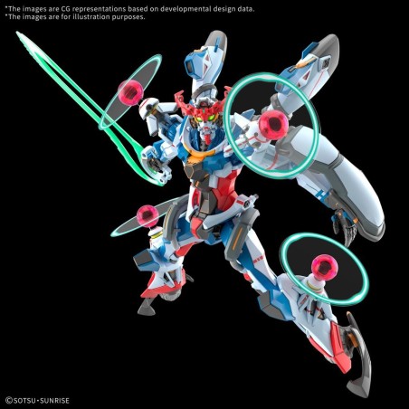 GUNDAM - HG 1/144 GQuuuuuuX (Endymion Unit Awakened) - Model Kit 