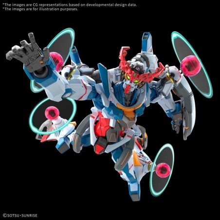 GUNDAM - HG 1/144 GQuuuuuuX (Endymion Unit Awakened) - Model Kit 
