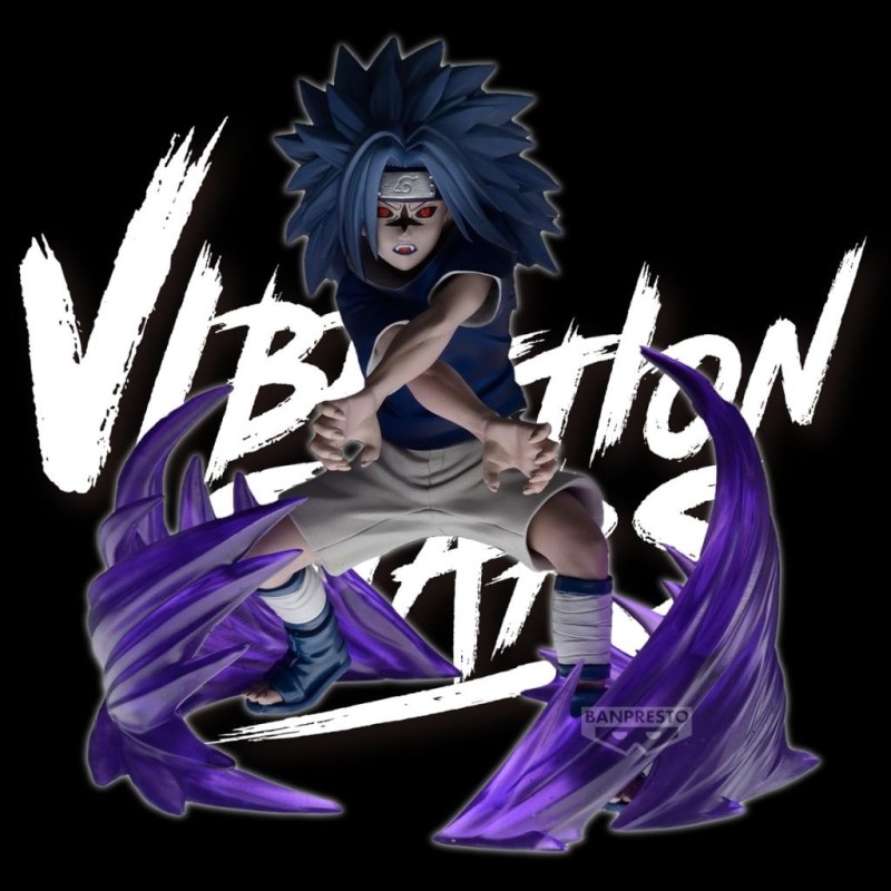 NARUTO - Sasuke Uchiha - Figurine Vibration Stars 15cm 