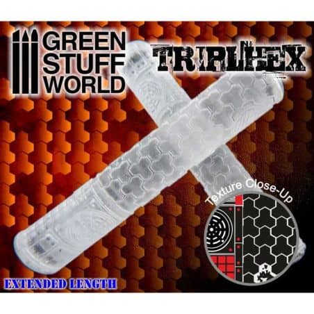 Rouleaux texturés - HEXAGONES TRIPLE