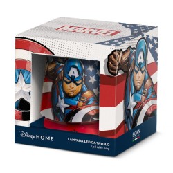 CAPTAIN AMERICA - Lampe de Bureau LED Rechargeable - 11cm  2