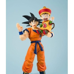 DRAGON BALL Z - Goku, Gohan & Kintoun -Figurine S.H. Figuarts 14 & 6cm  2