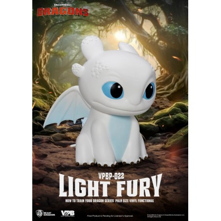 DRAGON - Light Fury - Tirelire  Vinyl Figure 12cm 