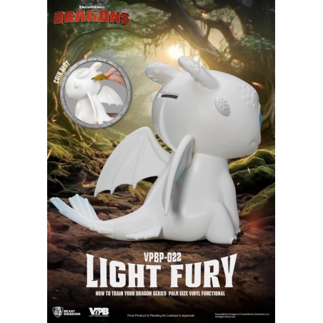DRAGON - Light Fury - Tirelire  Vinyl Figure 12cm 