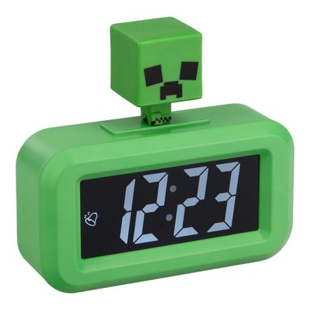 MINECRAFT - Creeper - Reveil avec Mini Figurine 