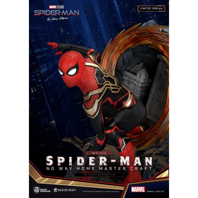 MARVEL - The Integrated Spider-Man -Statuette Master Craft 31.5cm 