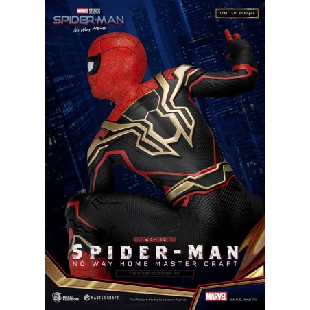 MARVEL - The Integrated Spider-Man -Statuette Master Craft 31.5cm 