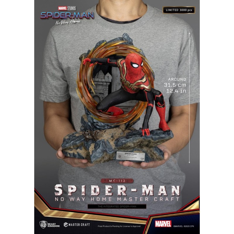 MARVEL - The Integrated Spider-Man -Statuette Master Craft 31.5cm 