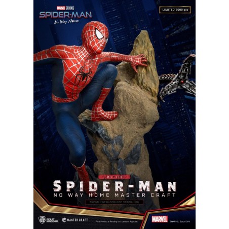 MARVEL - Friendly Neighborhood Spider-Man -Statuette Master Craft 36cm 