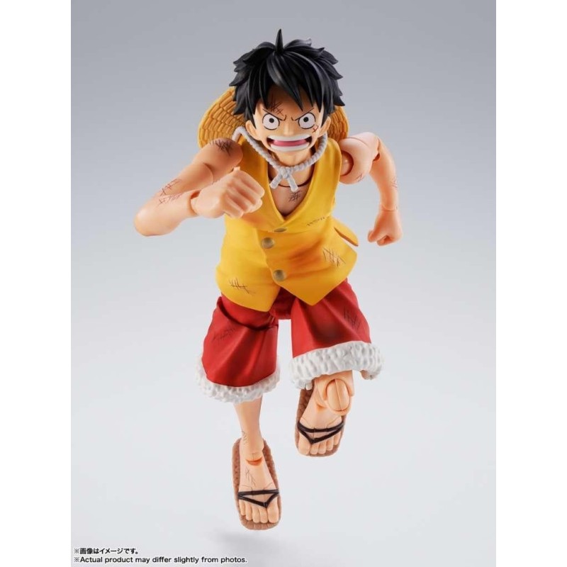 ONE PIECE - Luffy "Marineford" - Figurine S.H. Figuarts 14.5cm 