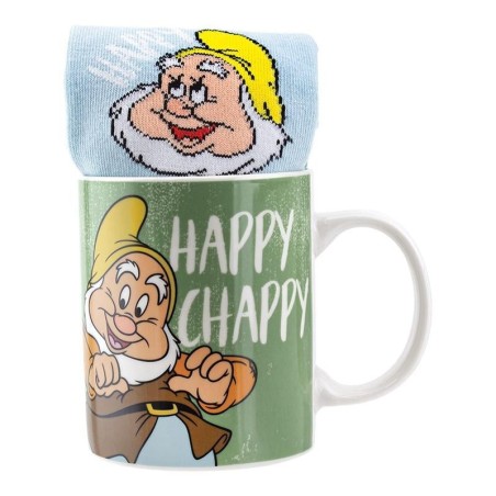 BLANCHE NEIGE - Joyeux - Mug et Chaussettes 