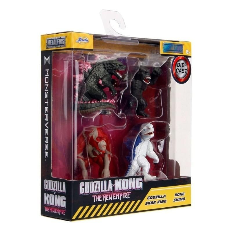 GODZILLA - Pack de 4 Figurines 6,5cm - Wave 1 