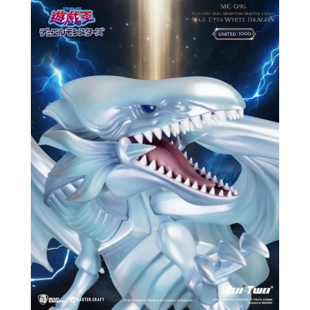 YU-GI-OH - Dragon Blanc Aux Yeux Bleus - Statuette Master Craft 37cm 
