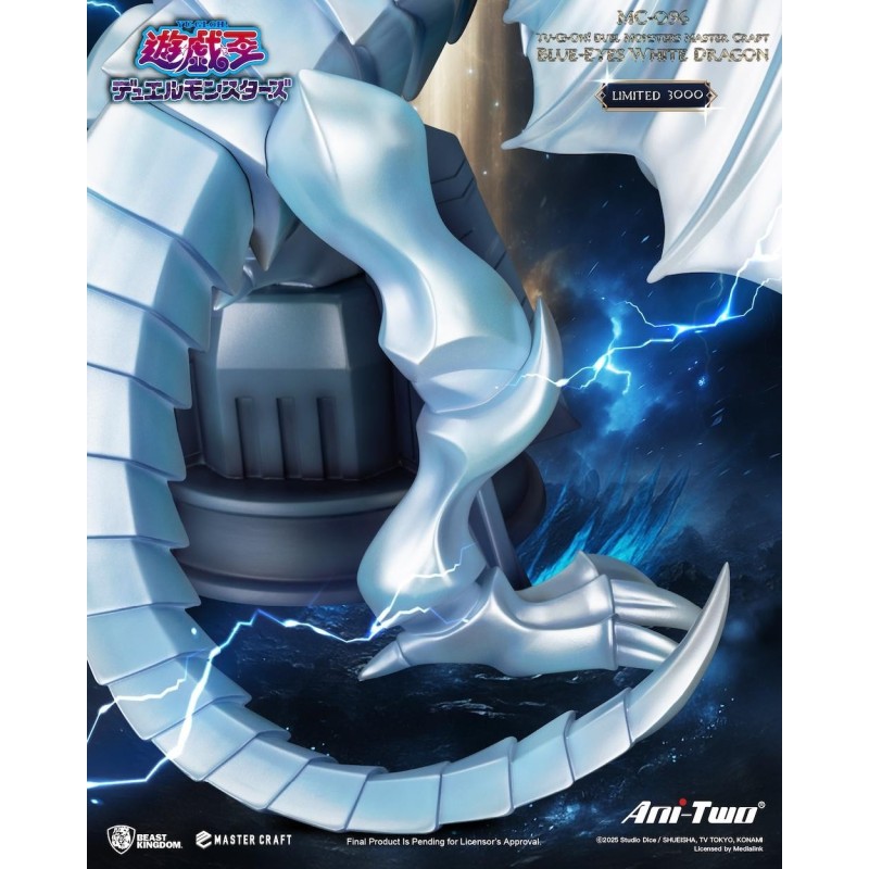 YU-GI-OH - Dragon Blanc Aux Yeux Bleus - Statuette Master Craft 37cm 