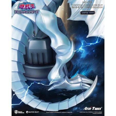 YU-GI-OH - Dragon Blanc Aux Yeux Bleus - Statuette Master Craft 37cm 
