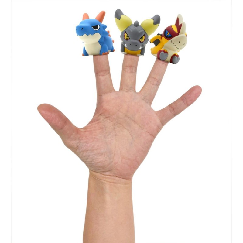 MONSTER HUNTER - Figure Builder Finger Puppet 3-5cm (10pc) 