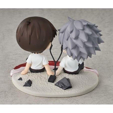 EVANGELION - Shinji Ikari & Kaworu Nagisa - Figurine Mini Memory 8.5cm 