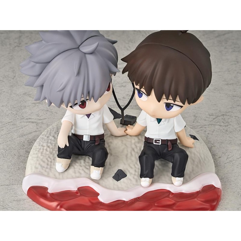 EVANGELION - Shinji Ikari & Kaworu Nagisa - Figurine Mini Memory 8.5cm 