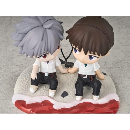EVANGELION - Shinji Ikari & Kaworu Nagisa - Figurine Mini Memory 8.5cm 