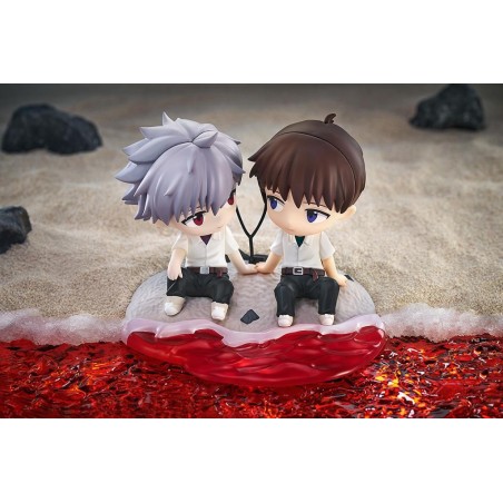 EVANGELION - Shinji Ikari & Kaworu Nagisa - Figurine Mini Memory 8.5cm 