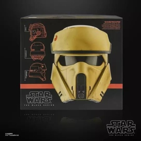 STAR WARS - Casque éléctronique Shoretrooper Black Series 