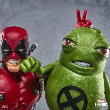 MARVEL - Deadpool avec Doop - Figurine Legend Maximum Series 15cm 