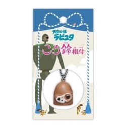 LE CHATEAU DANS LE CIEL - Robot Laputa - Strap Clochette Netsuke  2