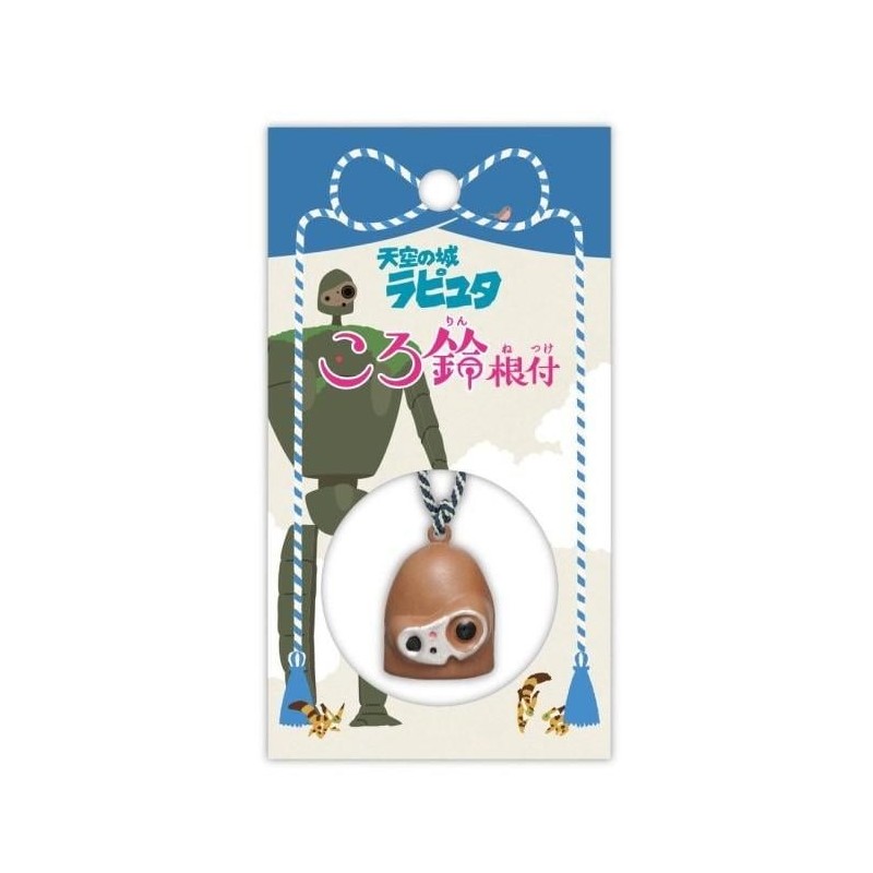LE CHATEAU DANS LE CIEL - Robot Laputa - Strap Clochette Netsuke 