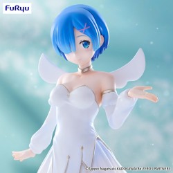 RE ZERO - Rem "Little Wings" - Statuette Bicute Pure 25cm  2