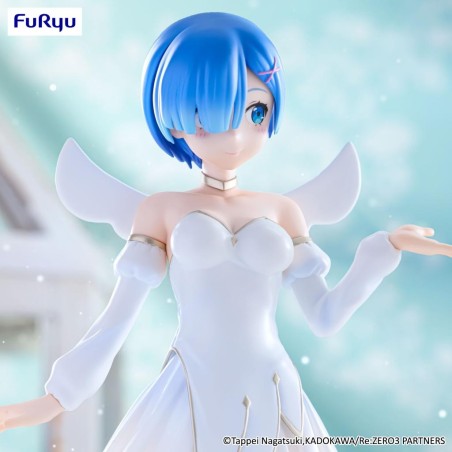 RE ZERO - Rem "Little Wings" - Statuette Bicute Pure 25cm 