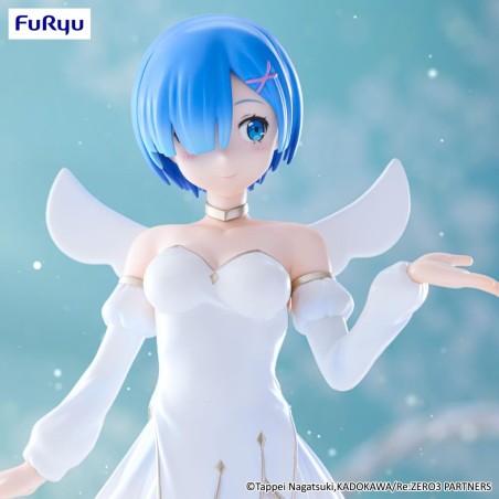 RE ZERO - Rem "Little Wings" - Statuette Bicute Pure 25cm 