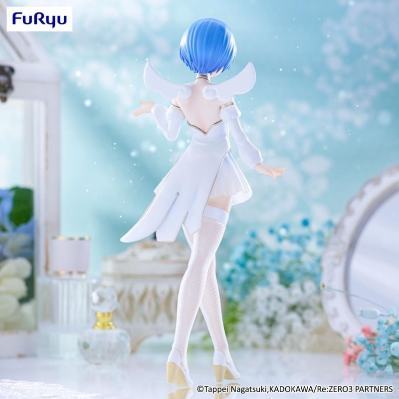 RE ZERO - Rem "Little Wings" - Statuette Bicute Pure 25cm 
