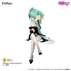 HATSUNE MIKU - Flower Fairy White Rose - Statuette Noodle Stopper 14cm  2